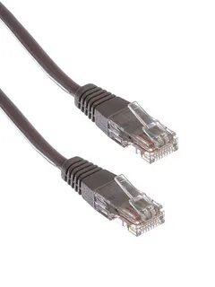 Сетевой кабель ExeGate UTP cat.5e 0.3m Grey 258663 купить за