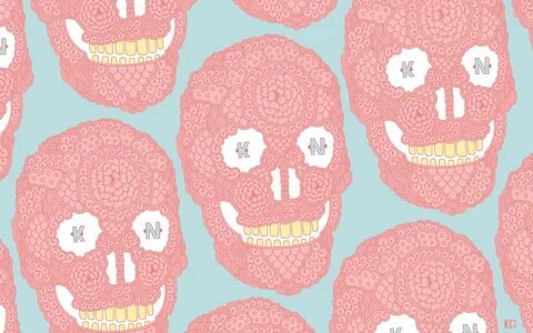 Pastel Skulls Wallpapers, Pastel Skulls Myspace Backgrounds,