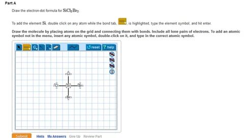 Sicl2br2 Lewis Structure How To Draw The Lewis Structure - M