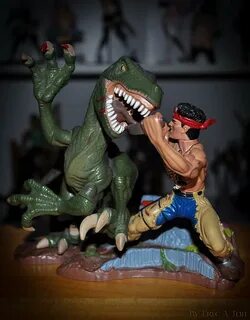 1998 Playmates Toys: Turok Dinosaur Hunter by EricTonArts on