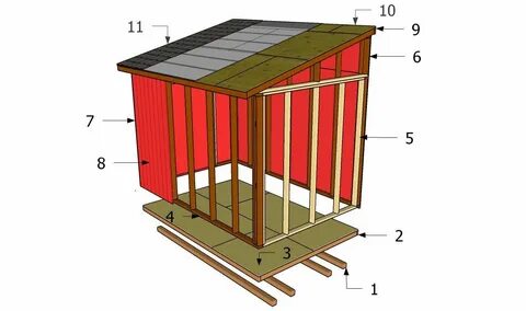 10 Free Storage Shed Plans HowToSpecialist - How to Build, S