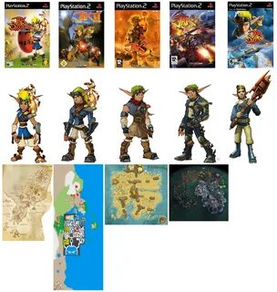 Jak And Daxter World Map - San Antonio Topographic Map