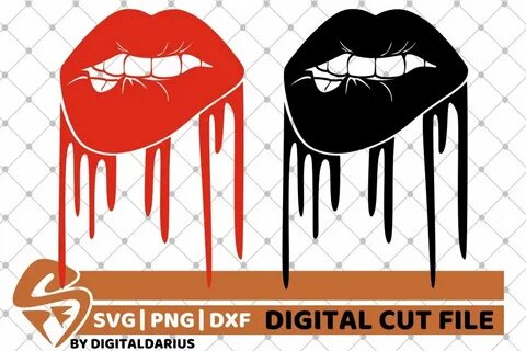 Free Svg Dripping Lips Bundle - Download Free SVG Cut File -