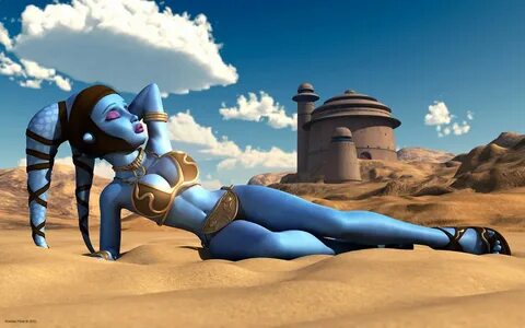 Aayla Secura in metal bikini Kondás Péter Flickr