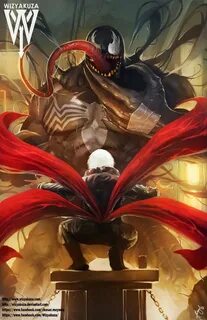 Symbiote vs. Ghoul Tokyo ghoul anime, Anime crossover, Anime