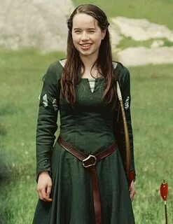 Green Dress Anna Popplewell Narnia costumes, Susan pevensie,