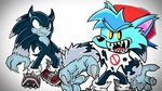 Sonic the Werehog vs FNF Werewolf Boyfriend - YouTube