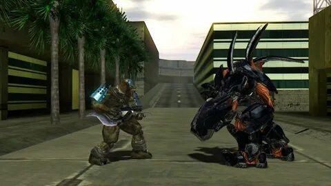 Halo 2 Brutes VS. Halo 4 Hunters - YouTube