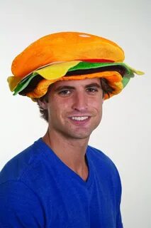 Jacobson Hat Company - Velvet Hamburger Hat Funny costumes, 