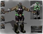 Injustice: Gods Among Us concept art for props and NPCs imag