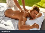 Стоковая фотография 435061855: Spa Body Massage Close Beauti