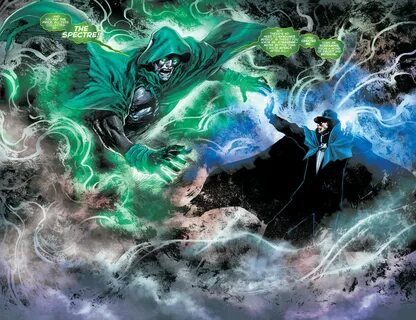 The Spectre vs. The Phantom Stranger... the mystical epicnes