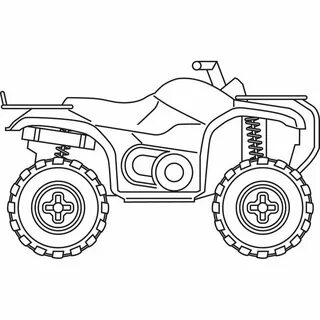 Coloring Pages Four Wheeler Mclarenweightliftingenquiry