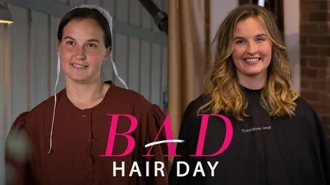 A Stunning Hair Transformation for One Amish Woman Bad Hair 