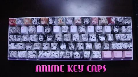 Anime Mechanical Keyboard Keycaps / Anime Waifu Key Cap Set 