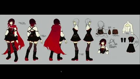 RWBY - Ruby Rose (Volume 4 New Outfit) Minecraft Skin