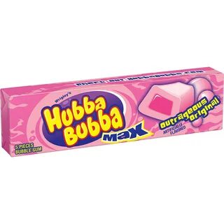 Hubba Bubba Max Bubble Gum Original of Packs 144 55% OFF 5-P