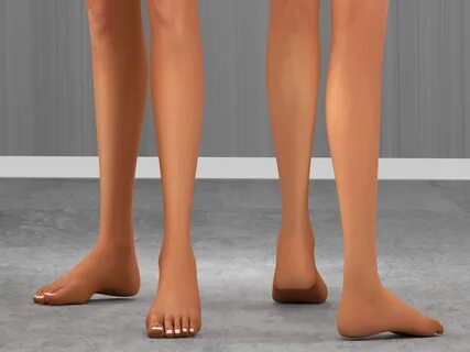 The Sims 4 - Дефолтная замена ног " Моды и скины