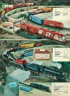 1975 Eaton's Christmas Catalog P301 Ho model trains, Model r