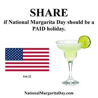 National Margarita Day A Paid Holiday? - National Margarita 