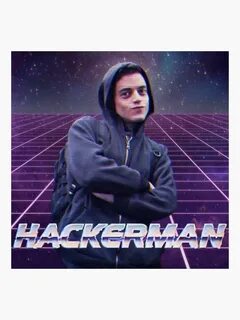 Hackerman - Mr Robot Sticker, 2020 Yıldız, Fotoğraf, Sanat