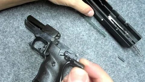 How to field strip the Hi-Point C9 9mm Pistol - YouTube