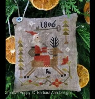 Barbara Ana Designs Through the Woods Cross stitch patterns 