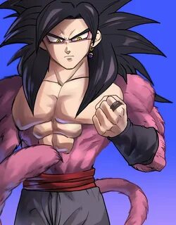 Super Saiyan 4 Goku Black Dragon Ball Know Your Meme