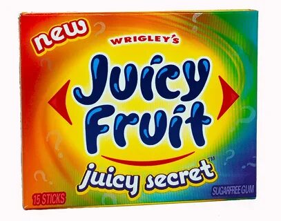 Juicy Fruit - juicy secret My Review of This Gum: www.suga. 