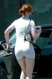 Madelaine Petsch Shows Off Her Sexy Butt as She Stops for a 