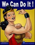 Pin by Erich Wood on DC Rosie the riveter, Wonder woman, We 