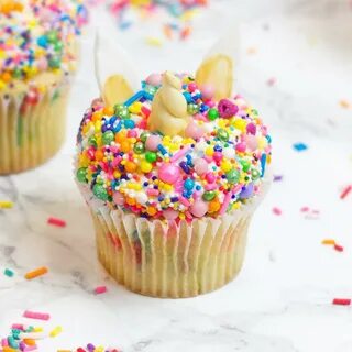 Vegan Unicorn Cupcakes