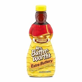 Mrs Butterworth Extra Buttery Pancake Syrup - 24oz (710ml) -
