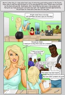 Big Penis Interracial-Comics - Welcome to Sweden - Blowjob