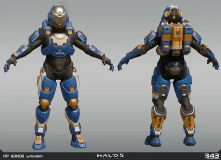 Halo 5 - MP Armors, Kyle Hefley Halo armor, Armor, Halo