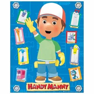 DISNEY - Handy Manny 40x50 cm #artprints #interior #design #