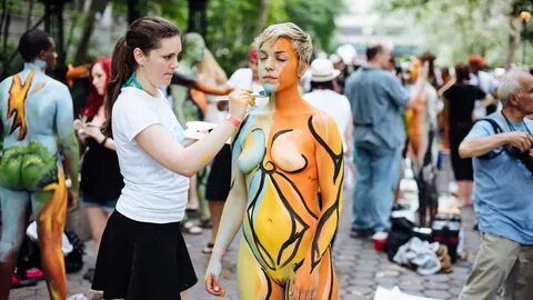 26 Body Painting Art Festival Gaestutorial