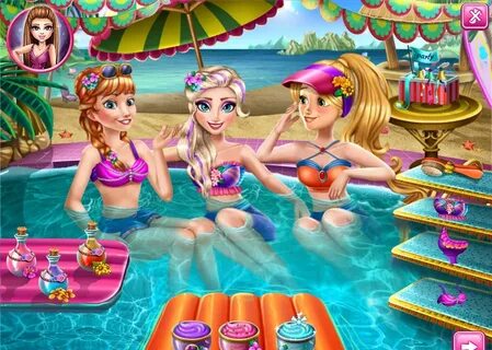 Скриншоты игры Princess Pool Party