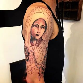 75+ Best Spiritual Virgin Mary Tattoo - Designs & Meanings (