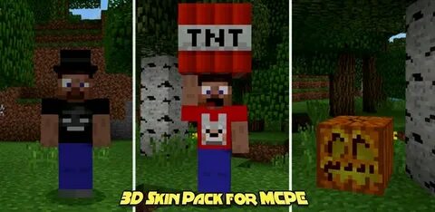 3D Skin Pack for MCPE by WowMODGroup - Latest version for An