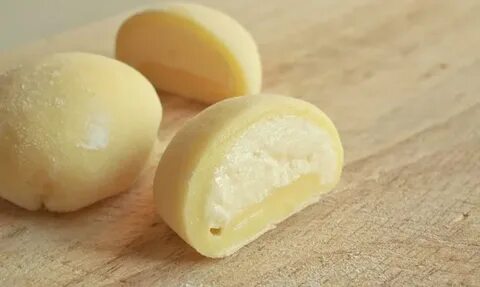 Lemon Cheese Mochi INGREDIENTS Plain Dough * 15g flour * 30g