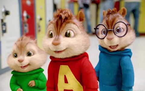 Alvin and The Chipmunks - The Squeakquel movie desktop wallp