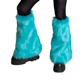 PAWSTAR Furry Leg Warmers boot Covers Fluffies Best Faux Fur