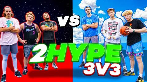 INSANE 2HYPE 3v3 Basketball Feat. AJ Lapray! - YouTube