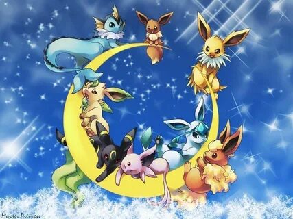 Pokémon Wallpaper: Eeveelution Wallpaper Cute pokemon wallpa