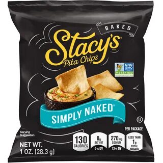 Stacy's Simply Naked Pita Chips, 1 oz Bags, 6 Count - Walmar