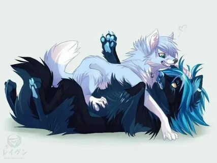 Wolves in love Anime wolf, Cute wolf drawings, Anime wolf dr