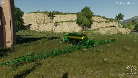 FS19 John Deere 4045 Hooklift Sprayer v1.1.0.0 - Farming Sim