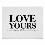 J Cole Love Yours Lyric Poster Zazzle.com Love yourself lyri