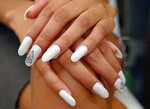 Белые нарощенные ногти (43 фото идей): особенности, сочетани